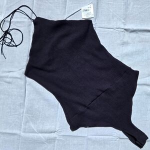 VICI- Halter thong body suit